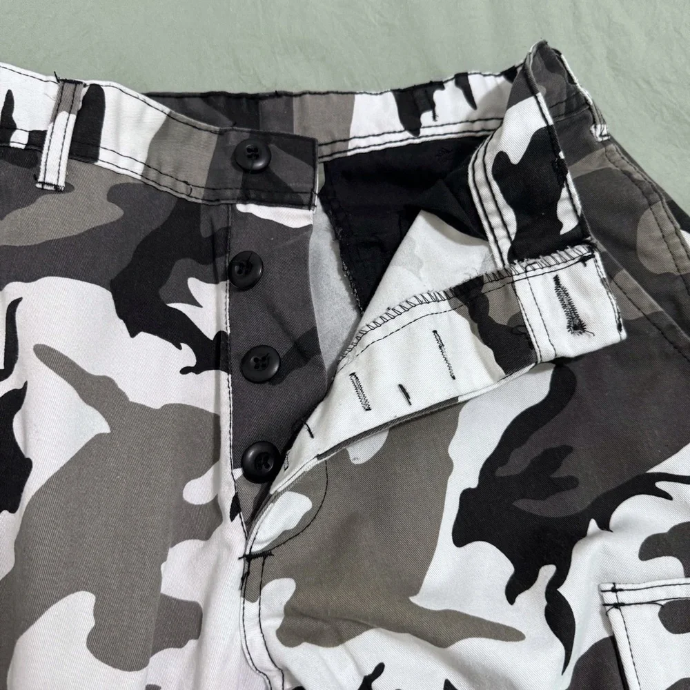 RothCo B. D. U Camo Cargo Pants High Rise Size Small Regular - Picture 10 of 12